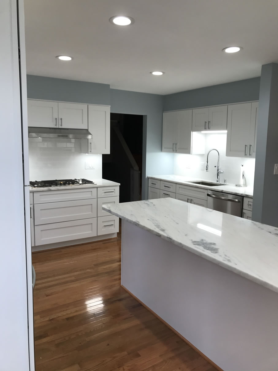 Kensington MD Kitchen and Bathroom Remodel Project