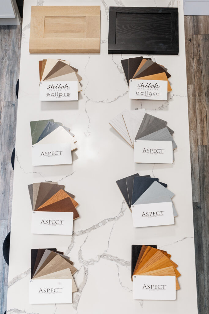 Kitchen Cabinet Materials in Maryland and DC Showroom by Quick Remodels Bethesda